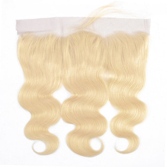 BLONDE BODY WAVE VIRGIN 13X4 LACE FRONTAL