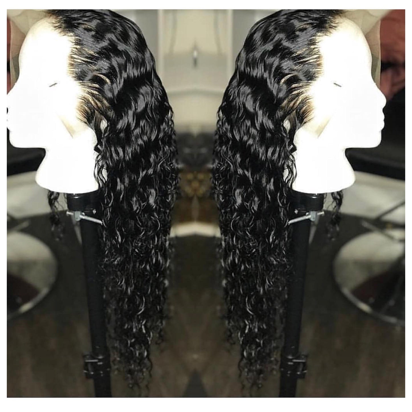 WATER WAVE VIRGIN HD GLUELESS LACE FRONT WIG