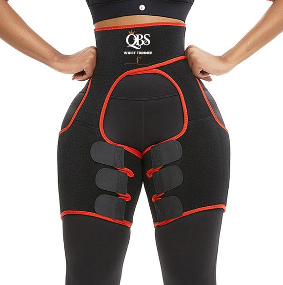 QBS WAIST AND THIGH TRIMMER (RED)