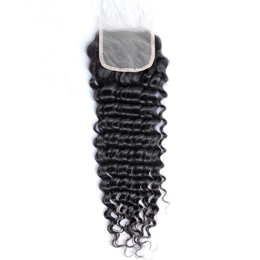 DEEP WAVE VIRGIN 4X4 HD LACE CLOSURE