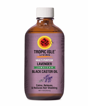 Tropic Isle Jamaican Black Castor Oil Lavender