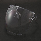 Transparent Protective Oversized Face Shield Sunglasses