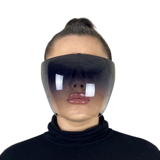 Transparent Protective Oversized Face Shield Sunglasses