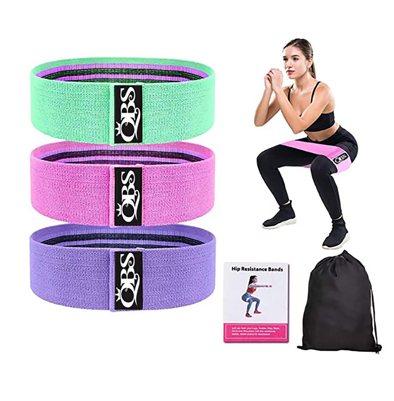 QBS Hip Resistance Booty Bands