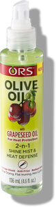 ORS Olive Oil 2-n-1 Shine Mist & Heat Defense, 4.6 fl. Oz.