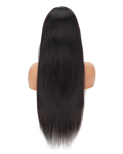STRAIGHT VIRGIN HD GLUELESS LACE FRONT WIG