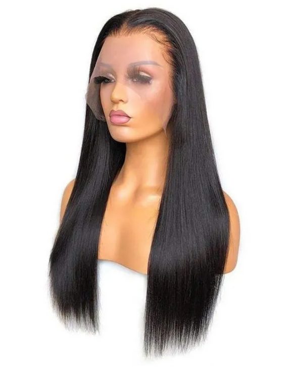 STRAIGHT VIRGIN HD GLUELESS LACE FRONT WIG