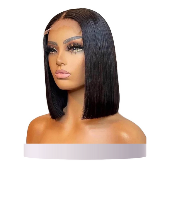 TY BOB STYLE VIRGIN HD GLUELESS LACE FRONT WIG