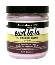 AUNT JACKIE'S CURL LA LA DEFINING CURL CUSTARD, 15 oz