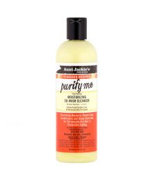 AUNT JACKIE'S FLAXSEED RECIPES PURIFY ME MOISTURIZING CO-WASH CLEANSER, 12 oz