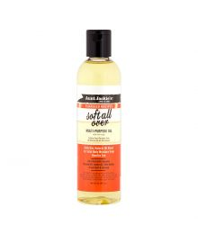 AUNT JACKIE'S FLAXSEED RECIPES SOFT ALL OVER MULTI-PURPOSE OIL 8oz