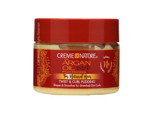 CREME OF NATURE ARGAN OIL FOR NATURAL HAIR TWIST & CURL PUDDING