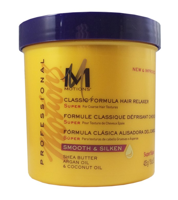 MOTIONS PROFESSIONAL SMOOTH & STRAIGHTEN CLASSIC FORMULA HAIR RELAXER (SUPER), 15 oz