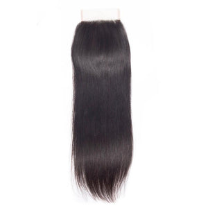 12A VIRGIN STRAIGHT LACE CLOSURES 4x4