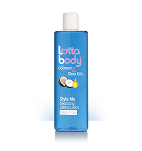 Lotta Body Coconut and Shea Oils Style and Texturizing Setting Lotion